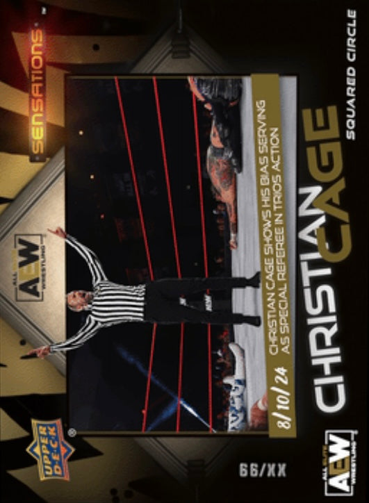 8/10/24 – Christian Cage – Christian Cage Shows HIS Bias Serving AS Special Referee in Trios Action