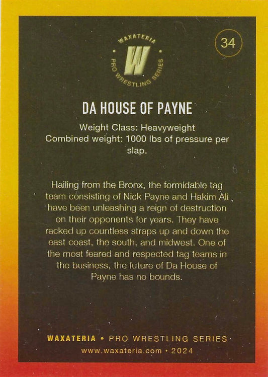 DA House of Payne trading card PW Catalog