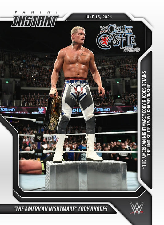 “The American Nightmare” Cody Rhodes – “The American Nightmare” Cody Rhodes Retains the Undisputed WWE Championship