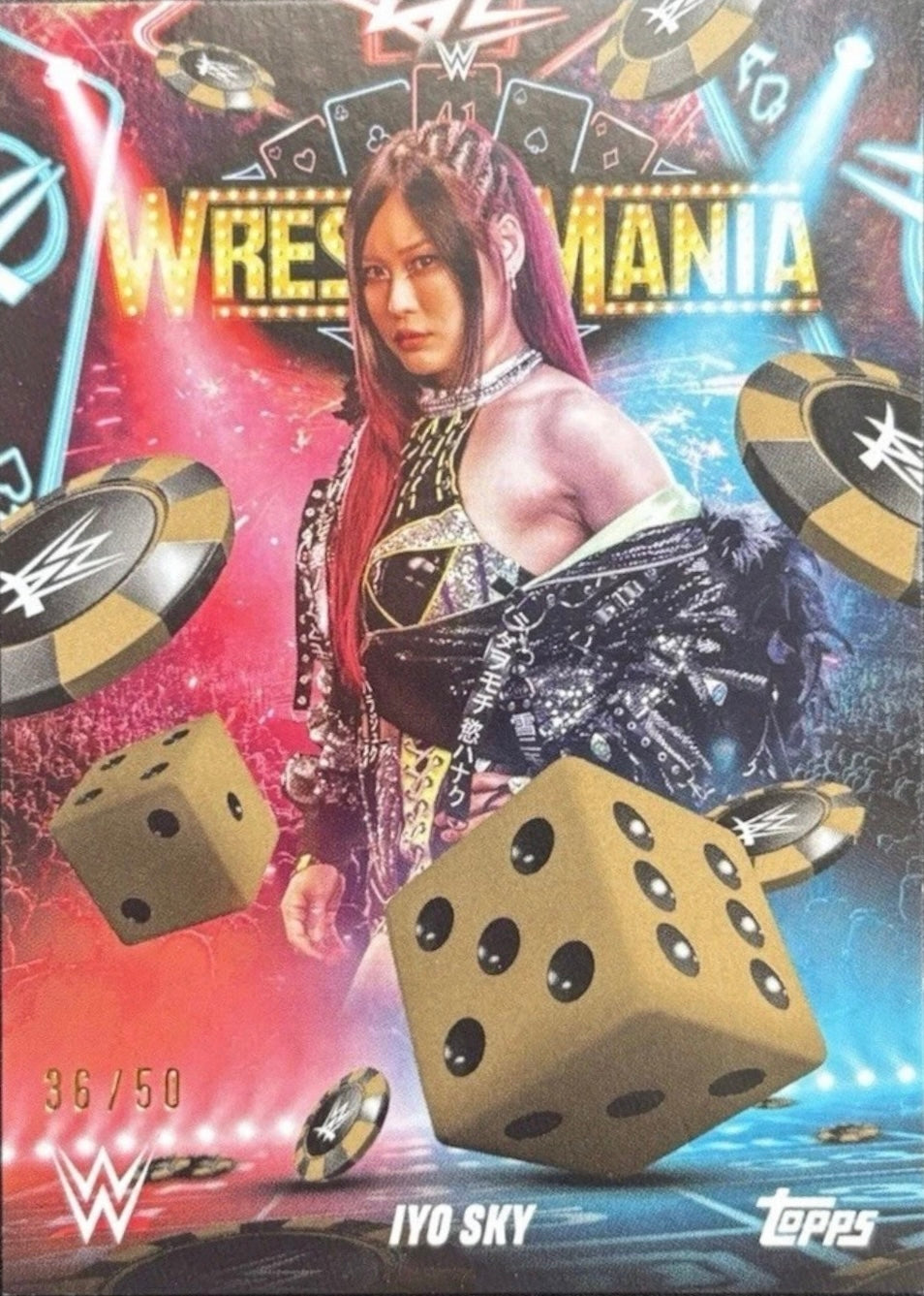IYO SKY trading card PW Catalog