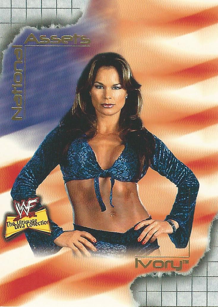 WWF Fleer Ultimate Diva Collection 2001 Ivory NA 3 of 15 trading card PW Catalog
