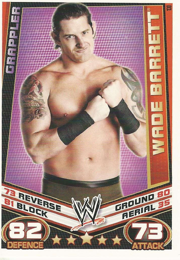 WWE Topps Slam Attax Rebellion 2012 Wade Barrett #130