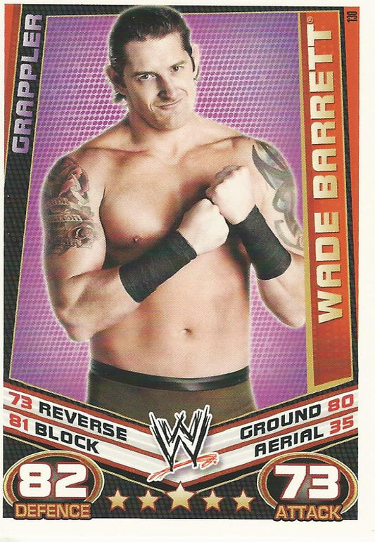 WWE Topps Slam Attax Rebellion 2012 Wade Barrett #130