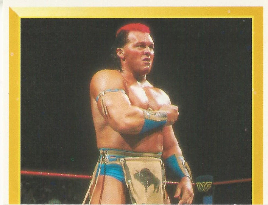 WWF Merlin Sticker 1994 Tatanka #130