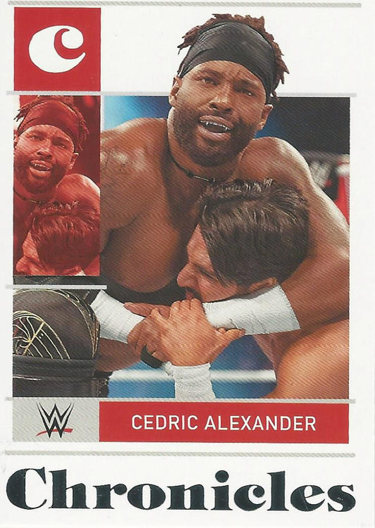 WWE Panini Chronicles 2022 Cedric Alexander #78