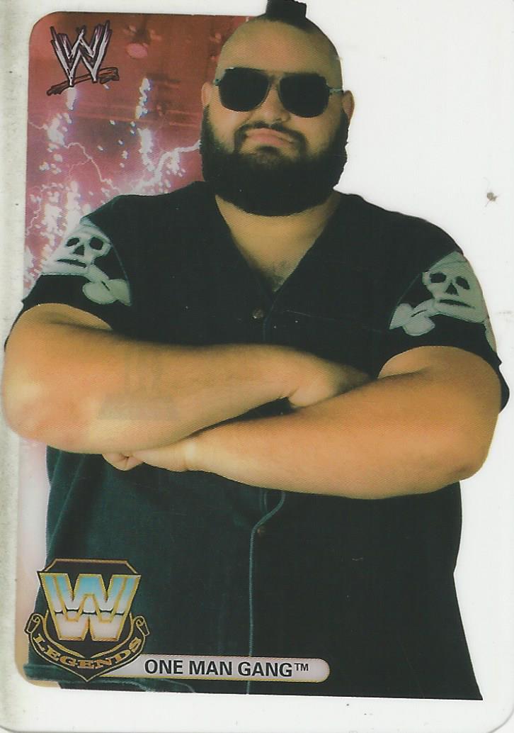 WWE Edibas Lamincards 2008 One Man Gang #130