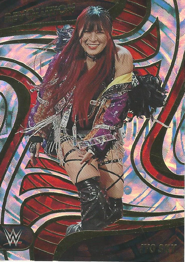 WWE Panini Revolution 2023 Iyo Sky FRACTAL #25