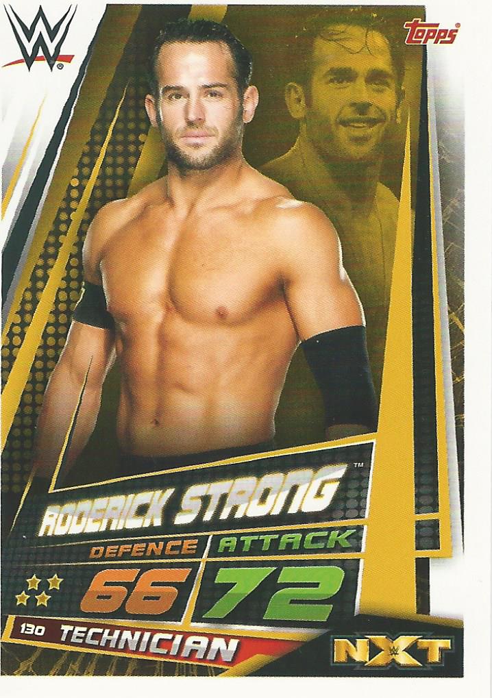 WWE Topps Slam Attax Universe 2019 Roderick Strong #130