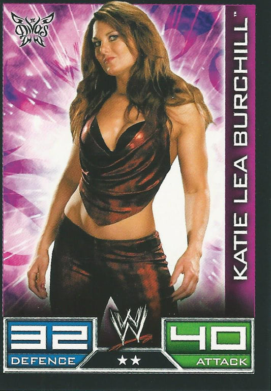 WWE Topps Slam Attax 2008 Katie Lea Burchill #130