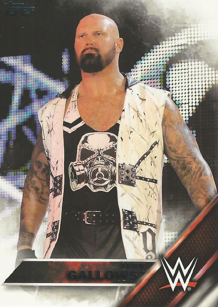 WWE Topps Then Now Forever 2016 Luke Gallows #130