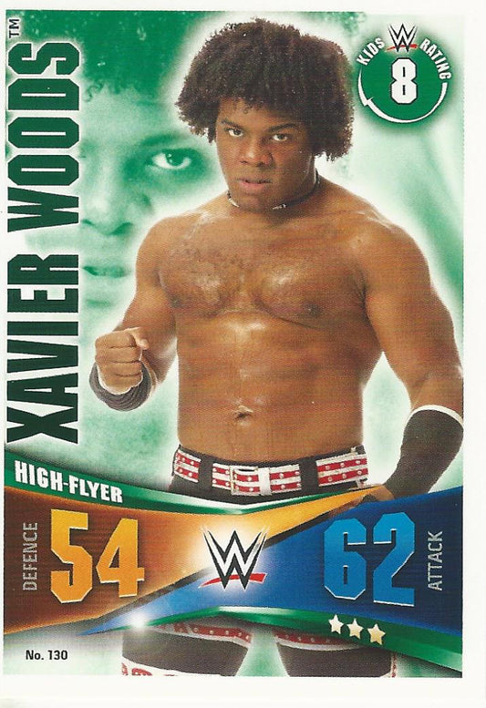 WWE Topps Slam Attax Rivals 2014 Xavier Woods #130