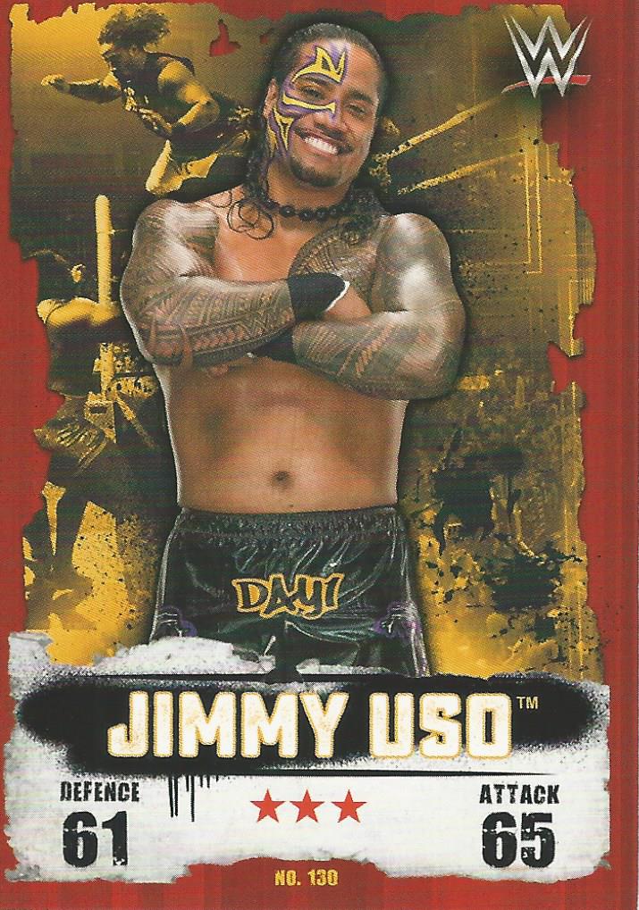 WWE Topps Slam Attax Takeover 2016 Jimmy Uso #130