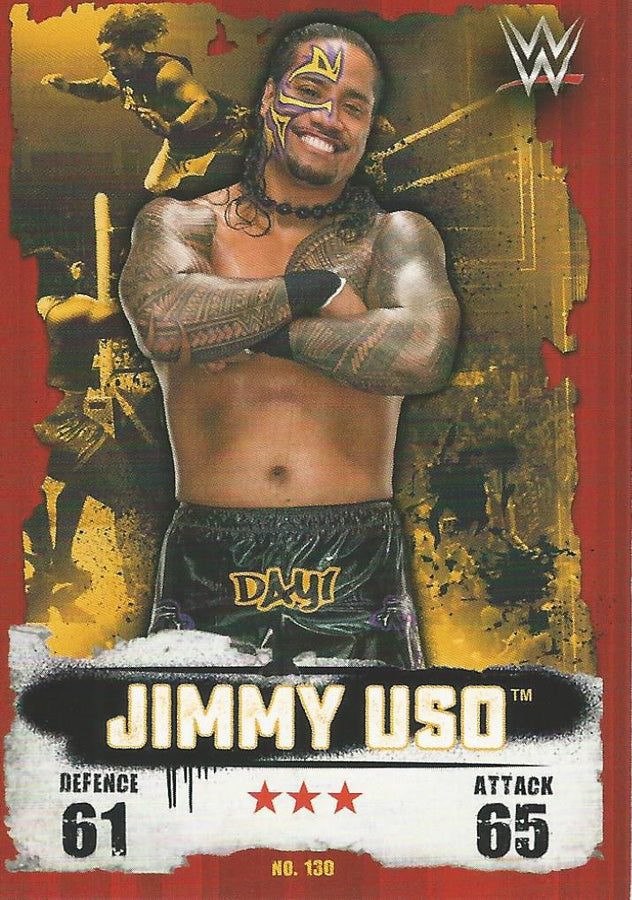WWE Topps Slam Attax Takeover 2016 Jimmy Uso #130