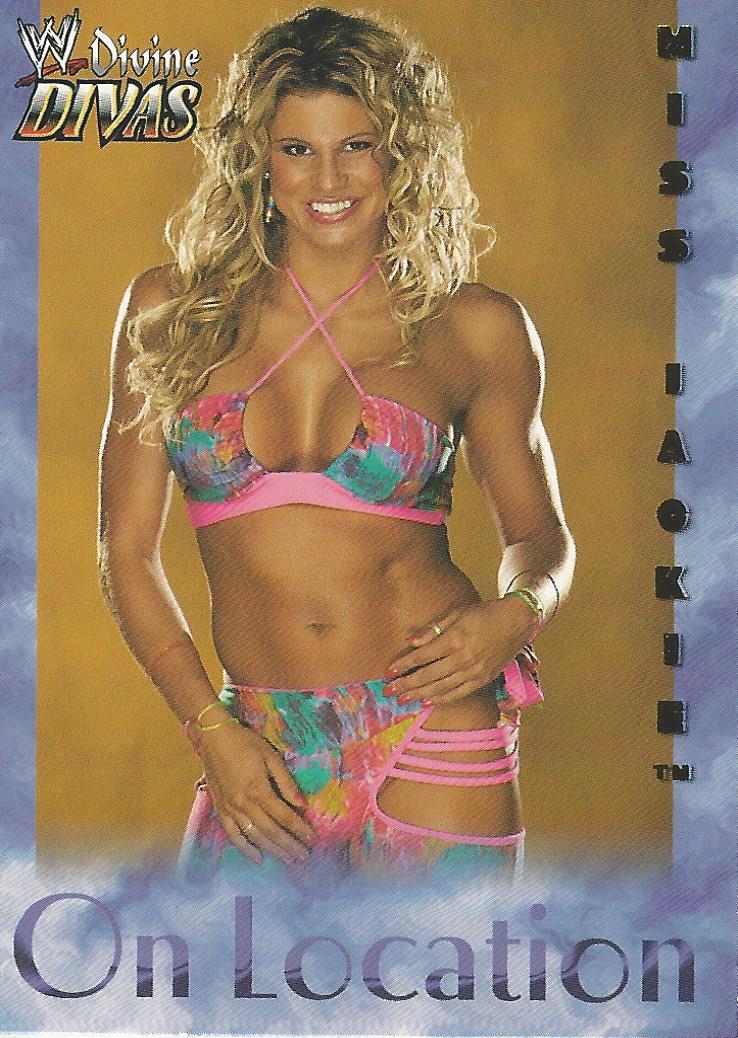 WWE Fleer Divine Divas 2003 Miss Jackie OL 14 of 16 trading card PW Catalog