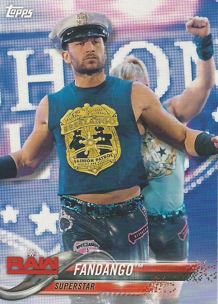 WWE Topps Then Now Forever 2018 Fandango #130