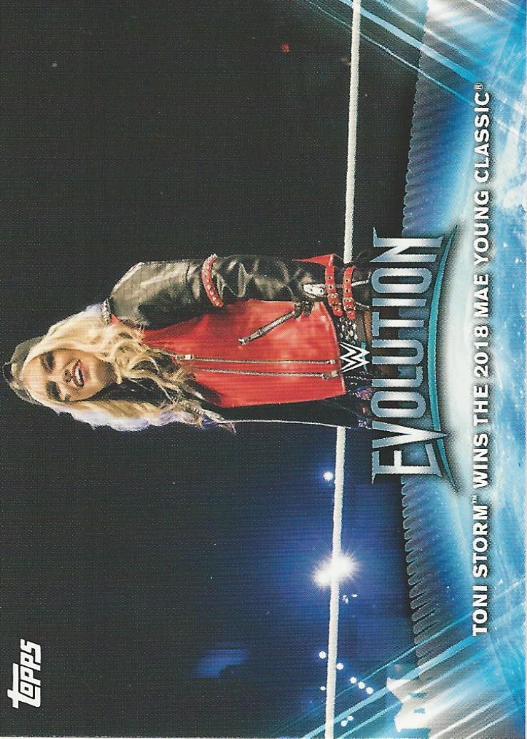 WWE Topps Women Division 2019 Toni Storm WE6 trading card PW Catalog