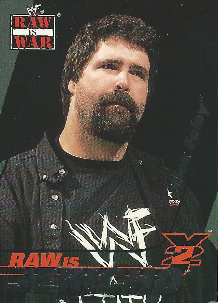 WWF Fleer Raw 2001 Mick Foley 14 of 15 trading card PW Catalog