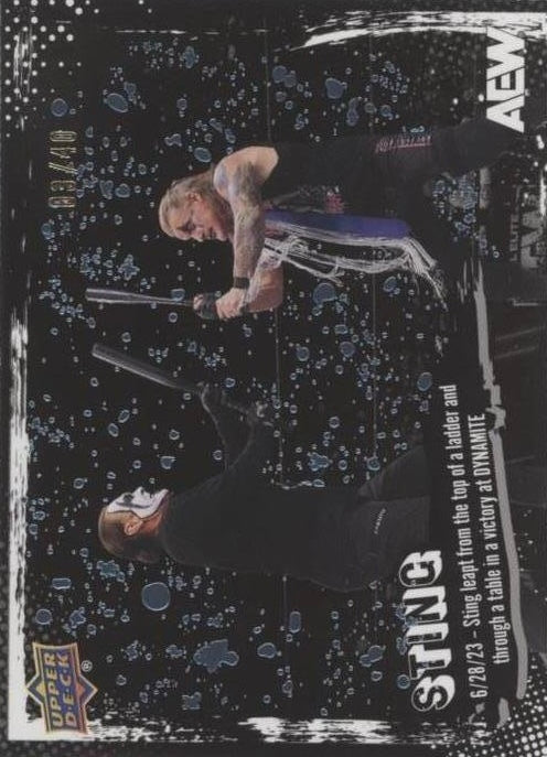 6/28/23 – Sting Leapt From the Top of a Ladder and Through a Table in a Victory at Dynamite