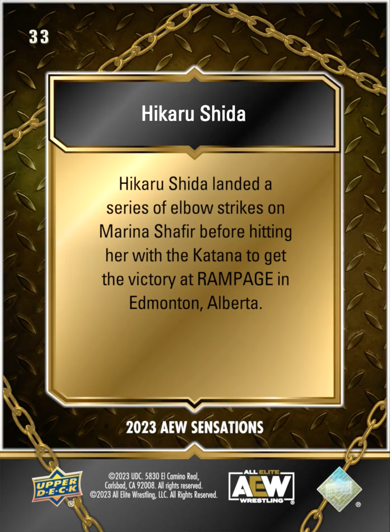 7/7/23 – Hikaru Shida – Hikaru Shida Earns the Win Over Marina Shafir