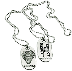 Rattlesnake Dog Tag