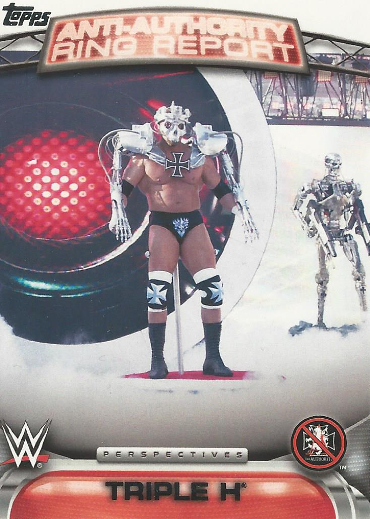 WWE Topps 2016 Triple H 1AA trading card PW Catalog