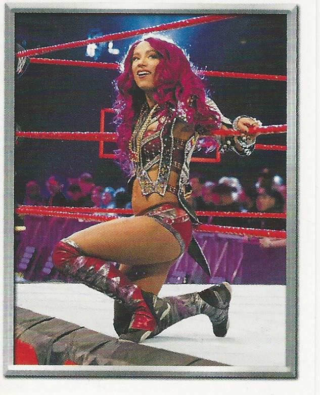WWE Topps 2018 Stickers Sasha Banks #131