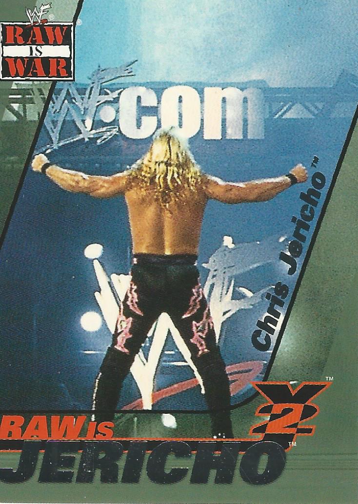 WWF Fleer Raw 2001 Chris Jericho 15 of 15 trading card PW Catalog
