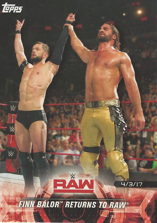WWE Topps Road to Wrestlemania 2018 Finn Balor #31