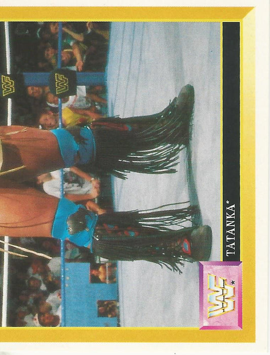 WWF Merlin Sticker 1994 Tatanka #131