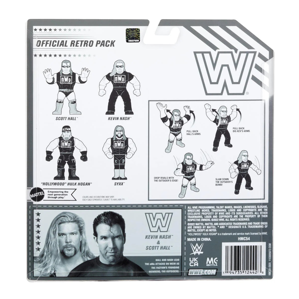 WWE Mattel Retro NWO Scott Hall & Kevin Nash Ringside Exclusive