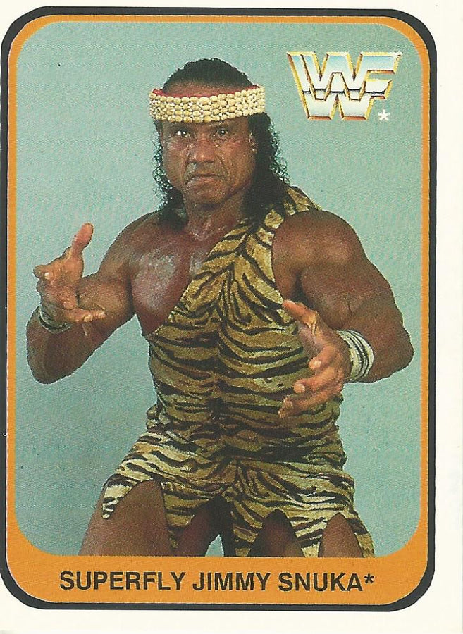 WWF Merlin 1991 Jimmy Snuka #131