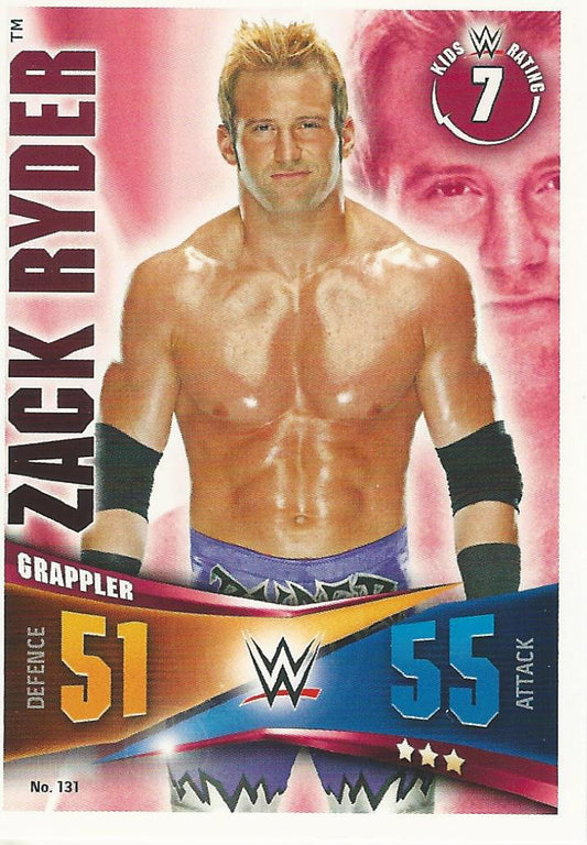 WWE Topps Slam Attax Rivals 2014 Zack Ryder #131