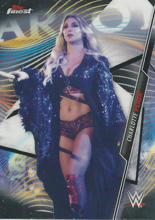WWE Topps Finest 2020 Charlotte Flair #12