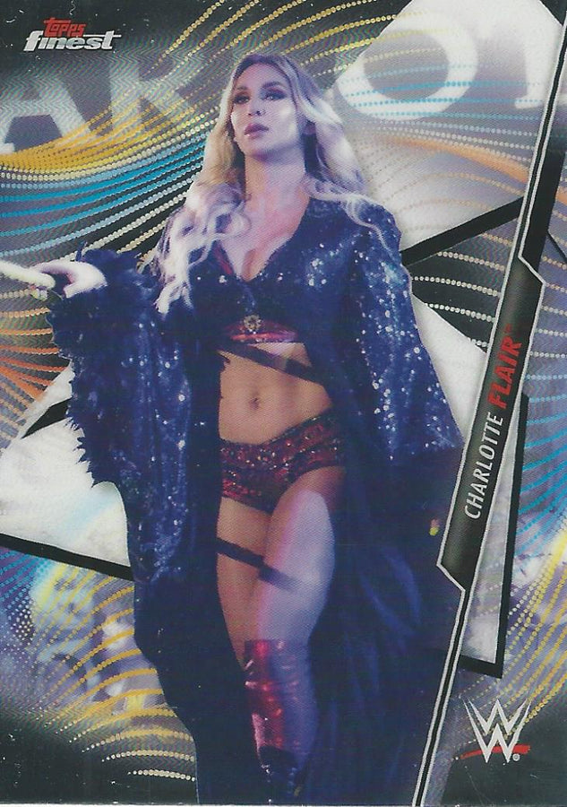 WWE Topps Finest 2020 Charlotte Flair #12