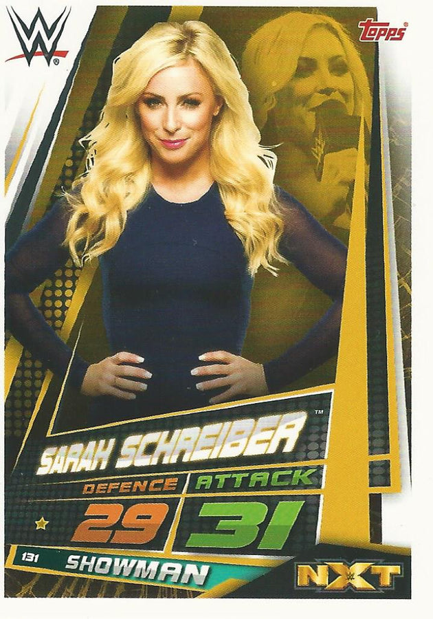 WWE Topps Slam Attax Universe 2019 Sarah Schreiber #131