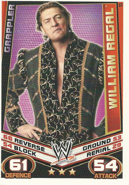 WWE Topps Slam Attax Rebellion 2012 William Regal #131