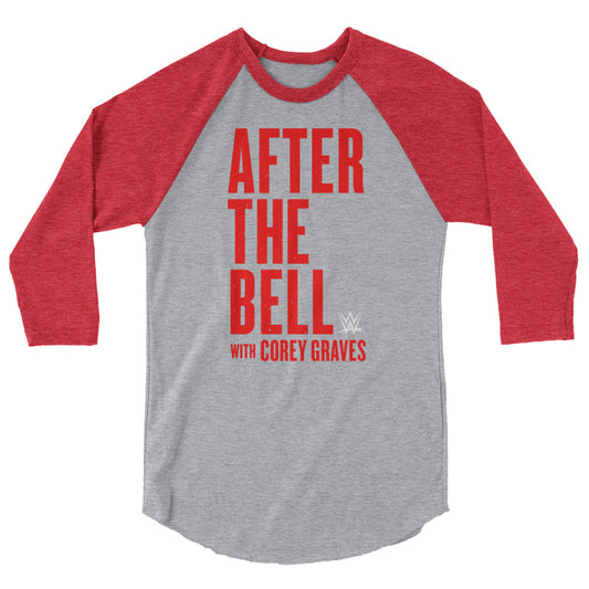 After The Bell With Corey Graves 3/4 Sleeve Raglan Shirt PW Catalog