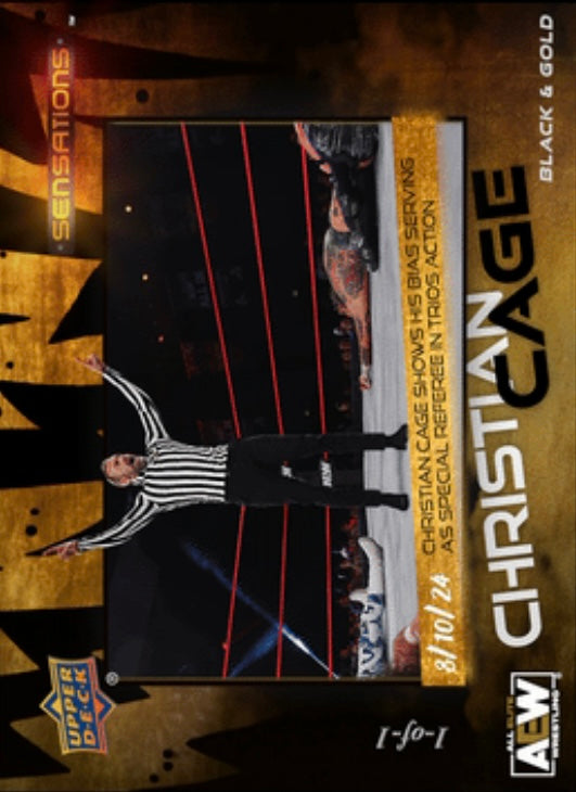 8/10/24 – Christian Cage – Christian Cage Shows HIS Bias Serving AS Special Referee in Trios Action