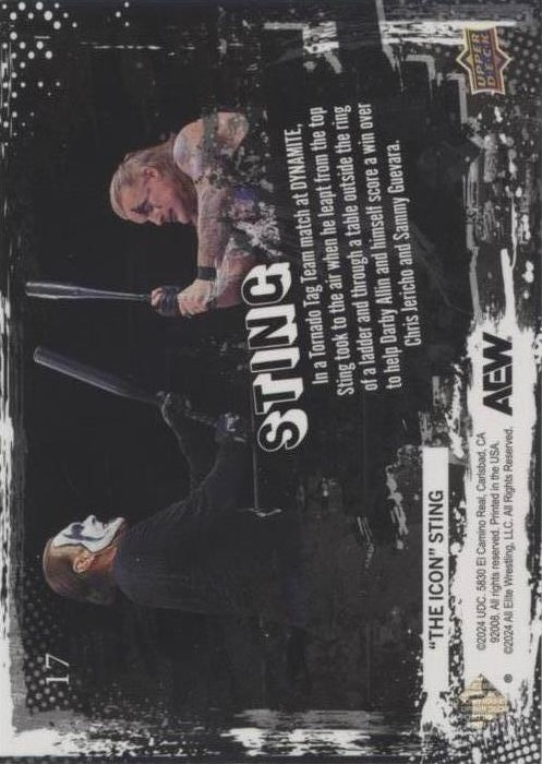 6/28/23 – Sting Leapt From the Top of a Ladder and Through a Table in a Victory at Dynamite - image 2