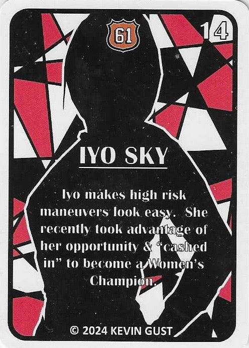 IYO SKY trading card PW Catalog
