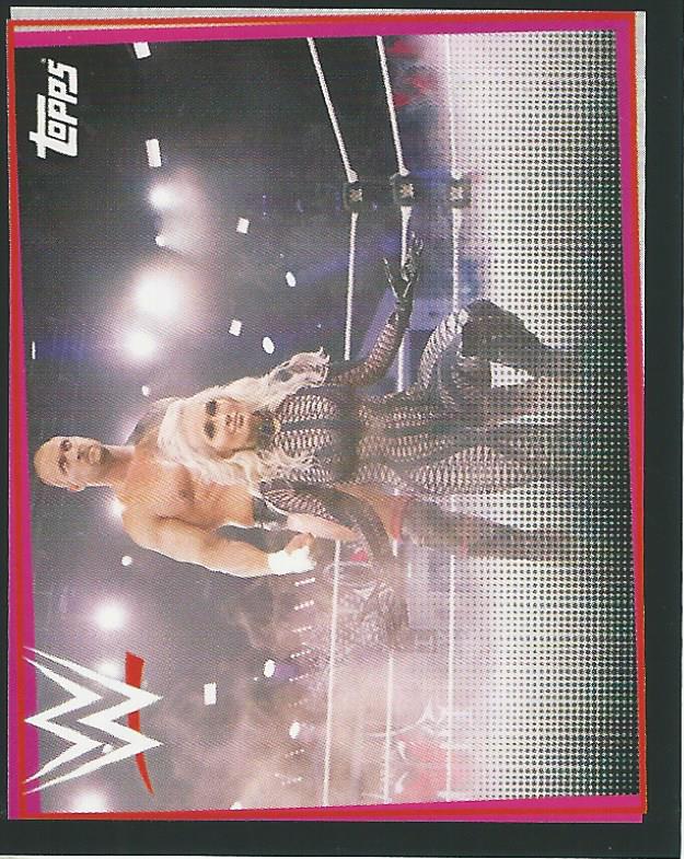 WWE Topps Road to Wrestlemania Stickers 2021 Karrion Kross & Scarlett #132