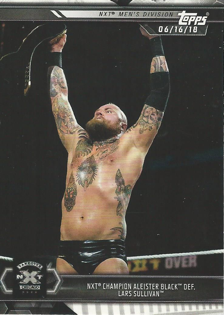 WWE Topps NXT 2019 Aleister Black #32