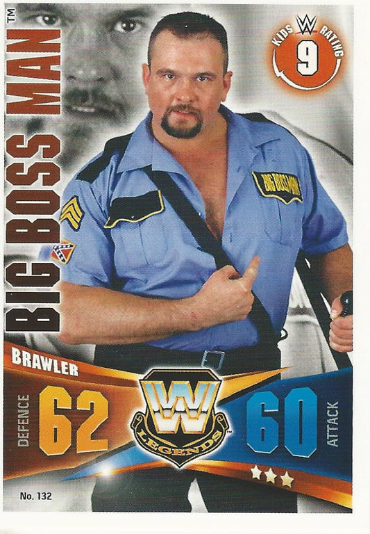 WWE Topps Slam Attax Rivals 2014 Big Boss Man #132