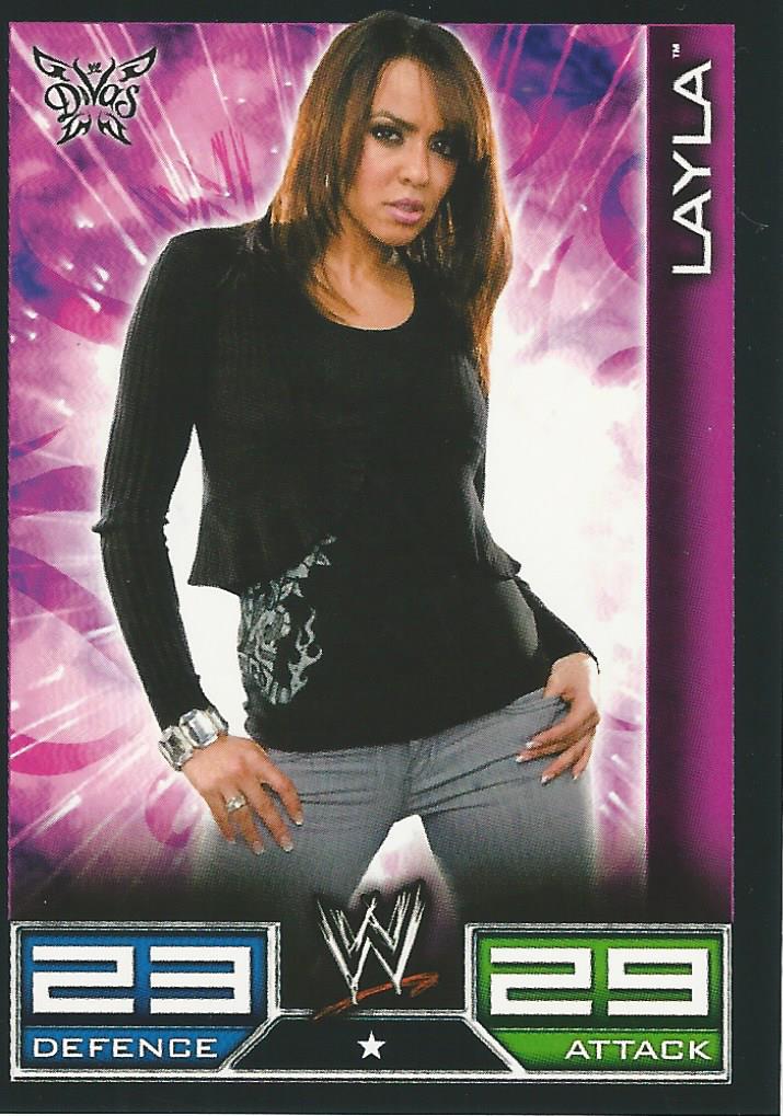 WWE Topps Slam Attax 2008 Layla #132