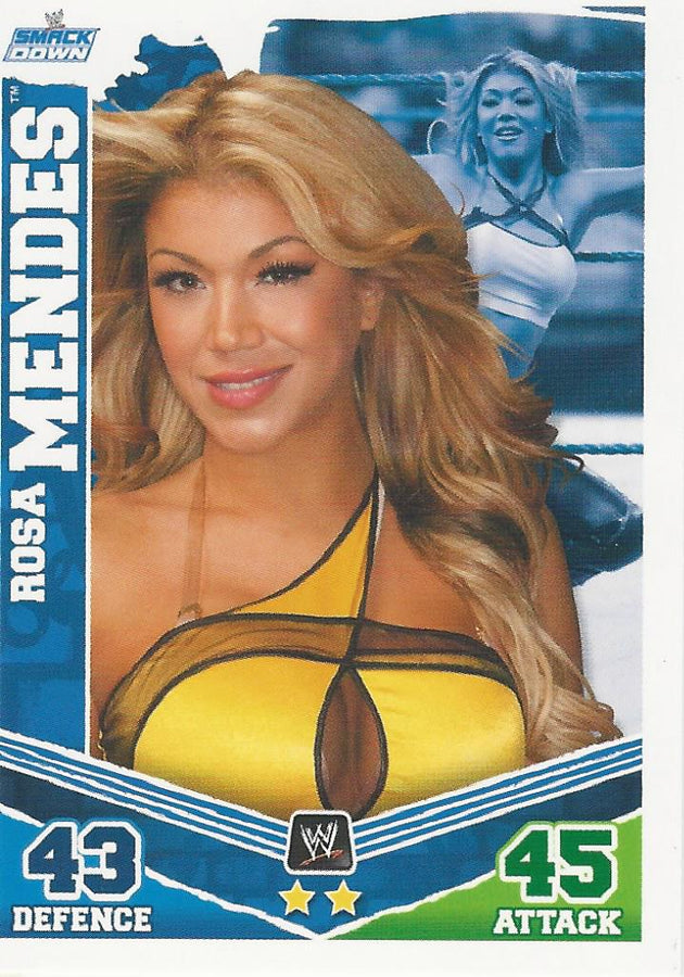 WWE Topps Slam Attax Mayhem 2010 Rosa Mendes #132