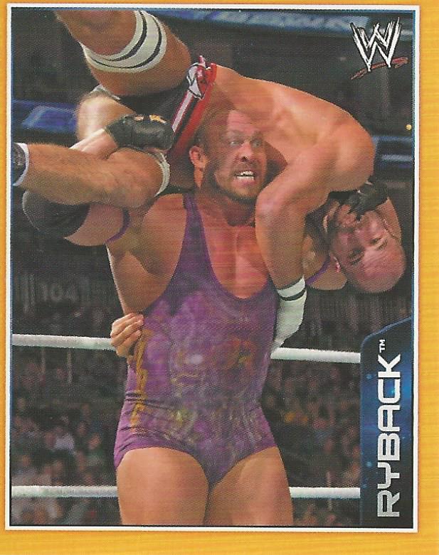 WWE Topps A-Z Sticker Collection 2014 Ryback #132