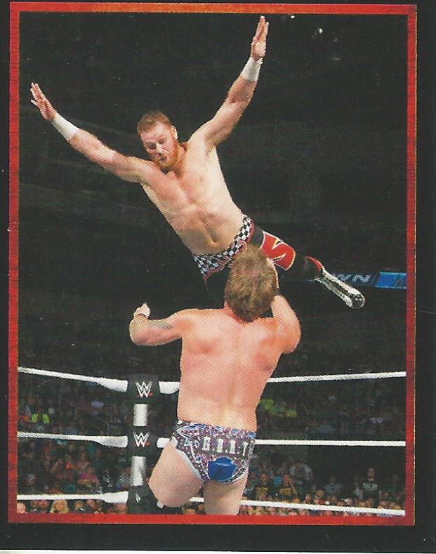 WWE Topps Stickers 2017 Sami Zayn #132
