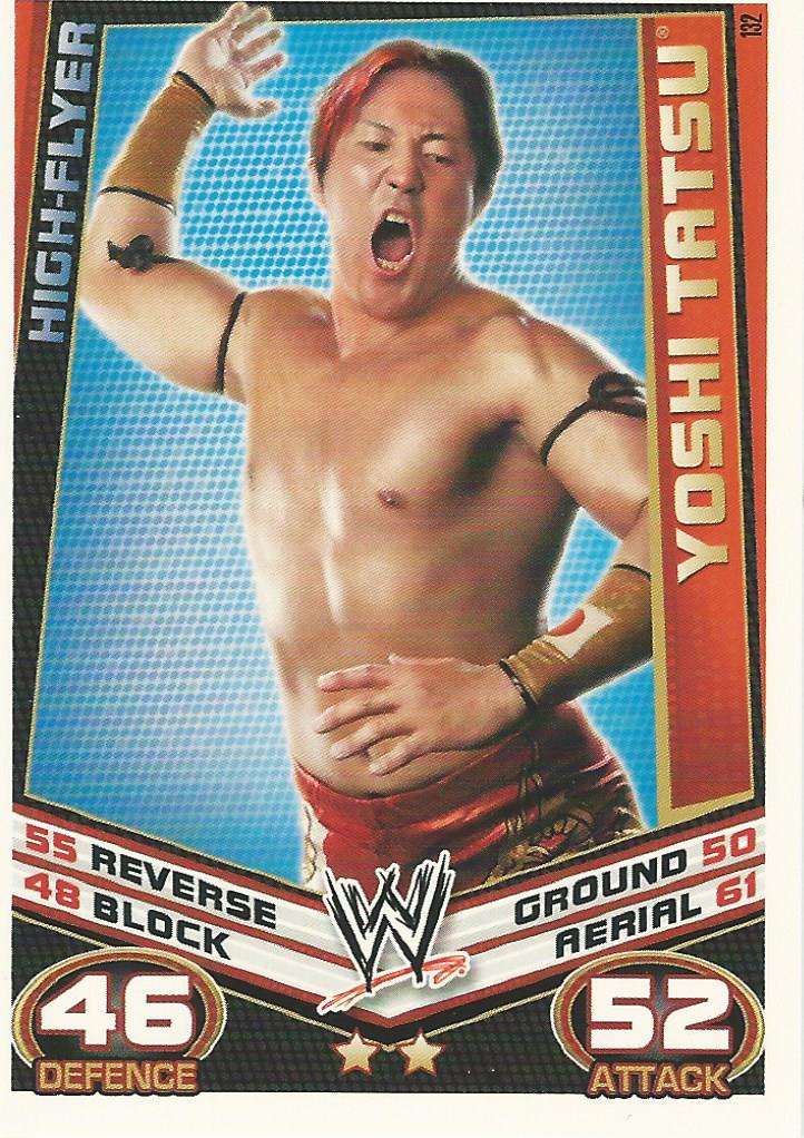 WWE Topps Slam Attax Rebellion 2012 Yoshi Tatsu #132