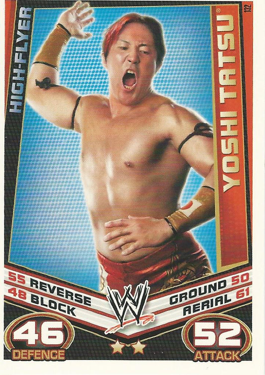 WWE Topps Slam Attax Rebellion 2012 Yoshi Tatsu #132