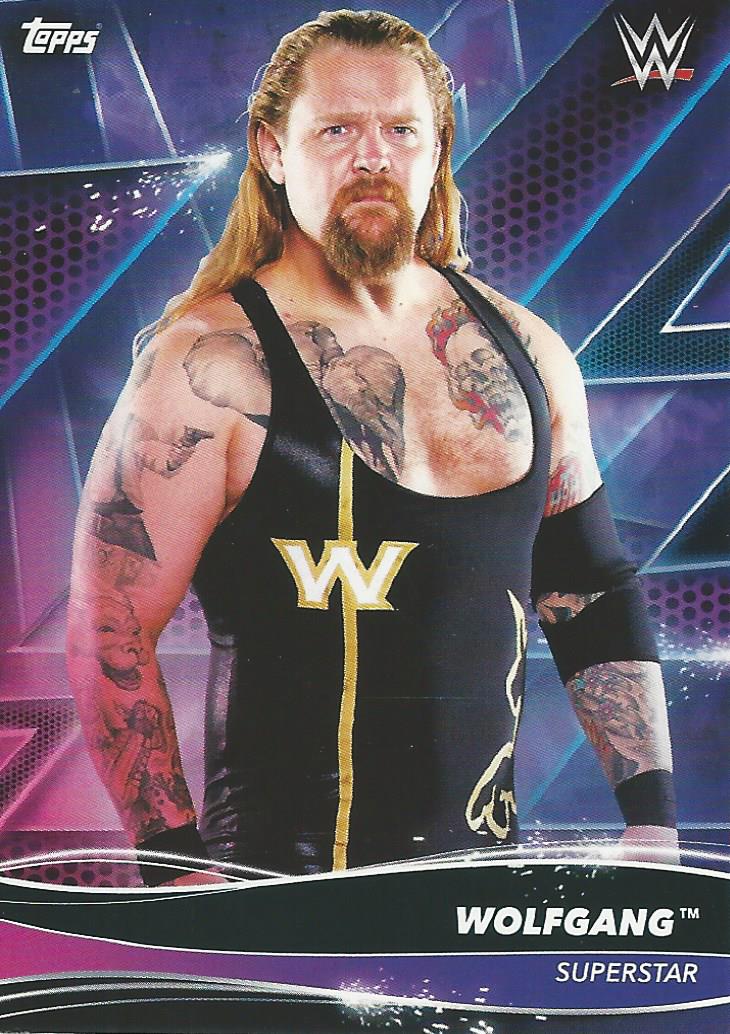 Topps WWE Superstars 2021 Wolfgang #133